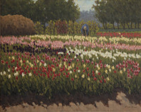 KS 1989 012
          <br/>
          Gemengde bollentuin bij Lisse
          <br/>
          <em>Ende, Leo van den (1939)</em>